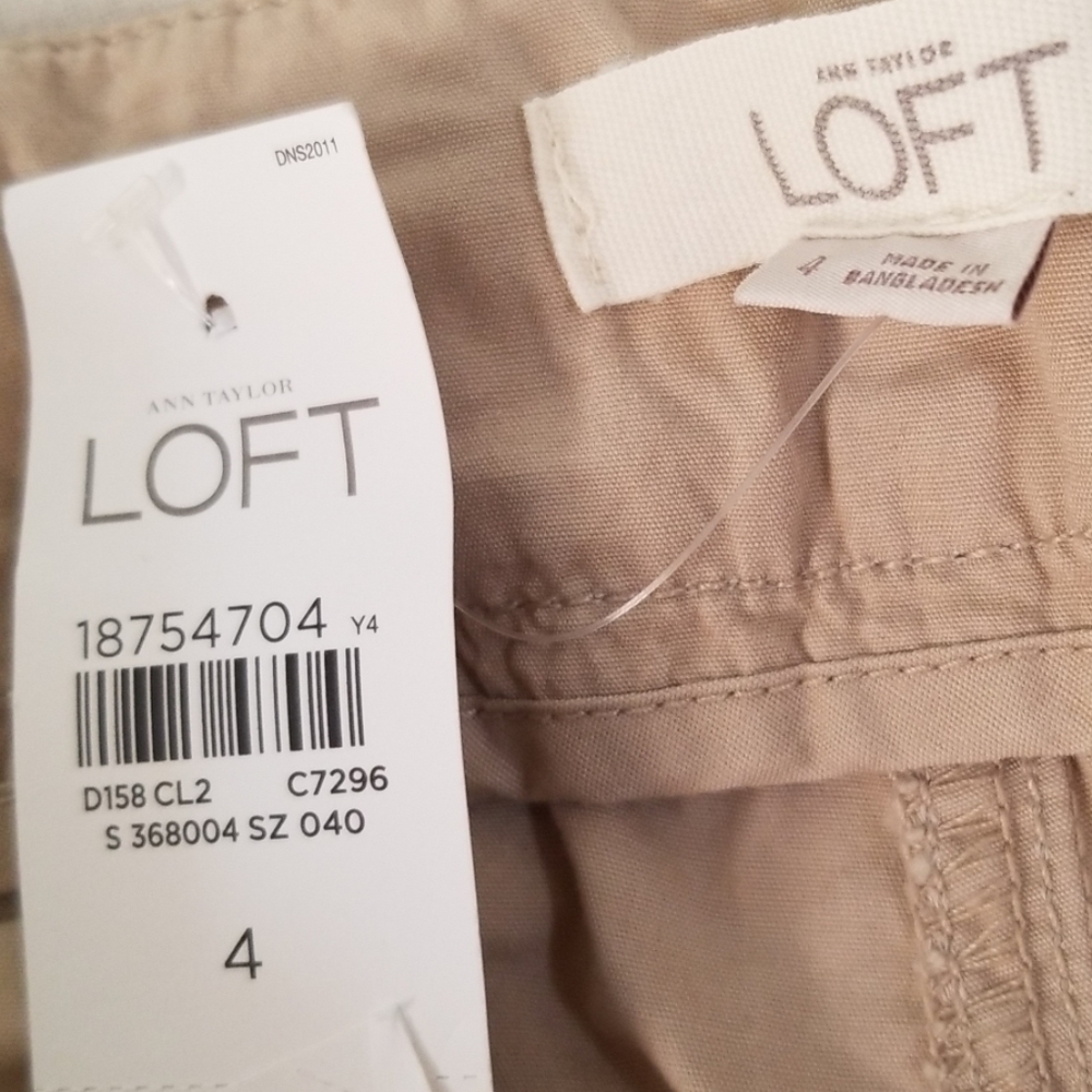 LOFT Drawstring Pants - Size 4 - Picture 4 of 8